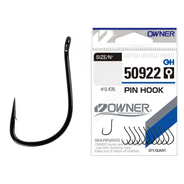 Plată securizată Carlig Owner 50922 No.4 Pin Hook