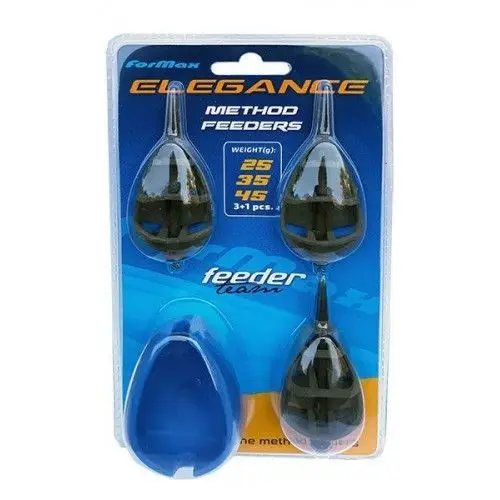 Set 3 momitoare Formax Elegance Method Feeder cu matrita, 25+35+45g Reduceri