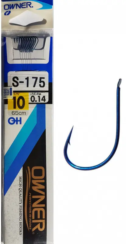 Carlige Legate Owner S-175 No.10 65cm 0,14mm Promoție