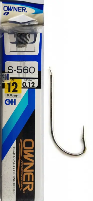 Vezi acum Carlige Legate Owner S-560 No.12 65cm 0,12mm