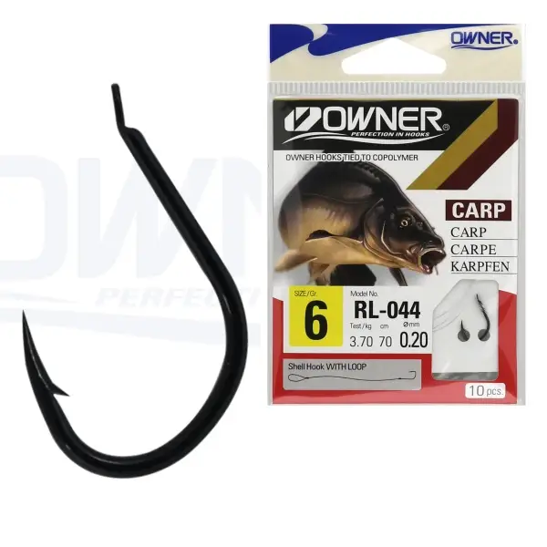 Carlige Legate Owner RL-044 No.8 70cm 0,18mm Reducere de preț
