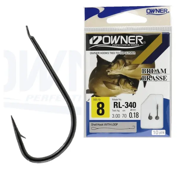 Ofertă limitată Carlige Legate Owner RL-340 No.14 70cm 0,10mm