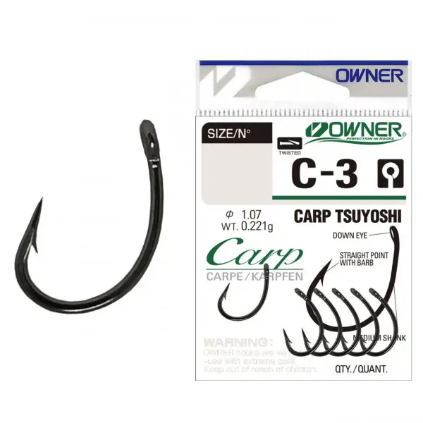 Carlig Owner C-3 No.4 Carp Tsuyoshi Comandă acum