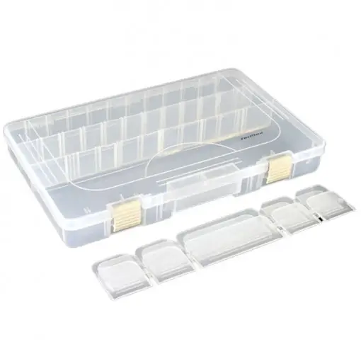 Calitate înaltă Cutie plastic Formax E010 pentru naluci, 36x22.5x5.5cm