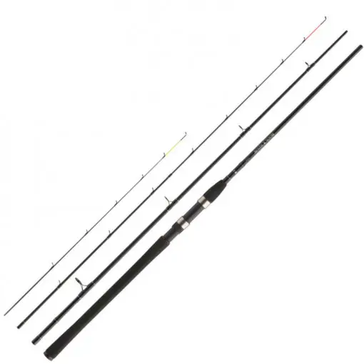 Lanseta Daiwa Black Widow Feeder, 3.30m, 100g, 3+2 tronsoane Ofertă