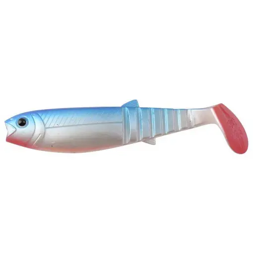 Shad Savage Gear Cannibal Shad, culoare Blue Pearl, 10cm, 9g, 4buc/blister Reducere