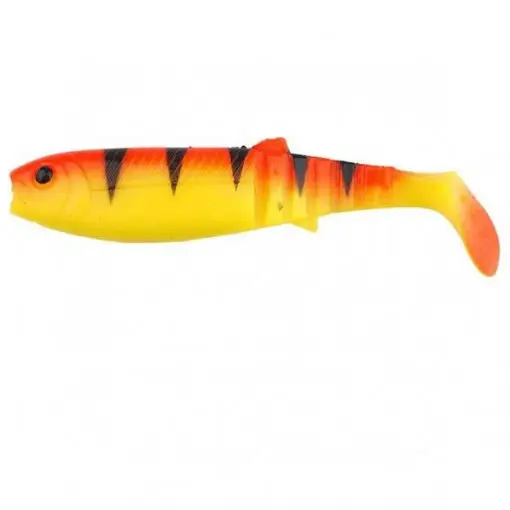 Disponibil imediat Shad Savage Gear Cannibal Shad, culoare Golden Ambulance, 12.5cm, 20g, 3buc/blister