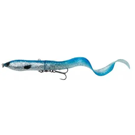 Reduceri Naluca Savage Gear Hard EEL, culoare Blue Silver, 17cm, 50g, 2+1buc/plic