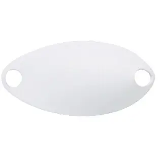 Retur ușor Lingurita Oscilanta Jackall Charm, culoare White, 1.9cm, 0.8g
