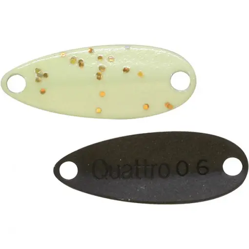 Lingurita Oscilanta Jackall Chibi Quattro Spoon, culoare Pika Glow II, 2.2cm, 0.6g Preț promoțional