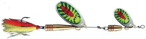 Rotativa 14gr DAM Effzett Tandem Dressed Fire Shark Cumpără acum