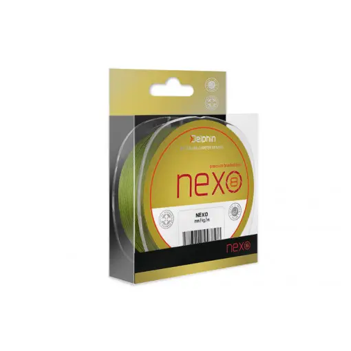 Cumpără online Fir Textil Delphin Nexo 8 Premium Braid Line, Verde, 130m