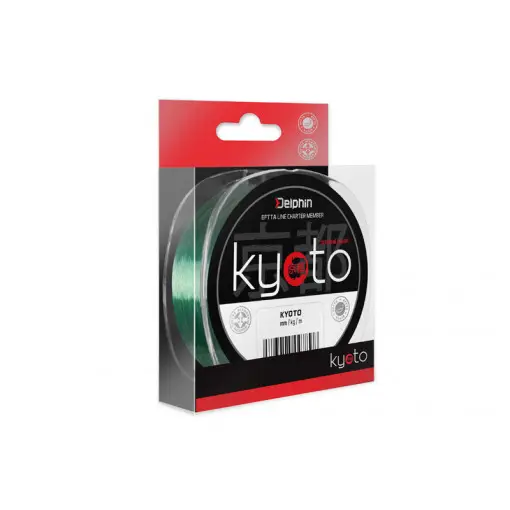 Plată sigură Fir Monofilament Delphin Kyoto, Verde, 200m