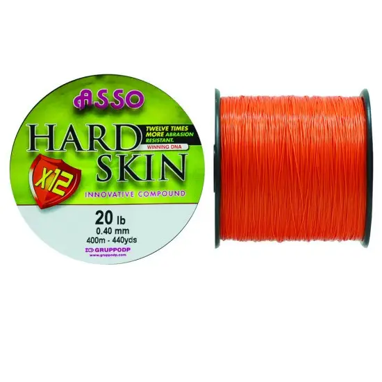 Fir Asso Hard Skin Solid 0.22mm 7lb 2400m Red Cel mai bun preț