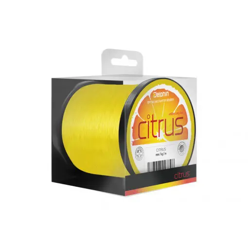 Reducere Fir Monofilament Delphin Citrus, Galben, 600m