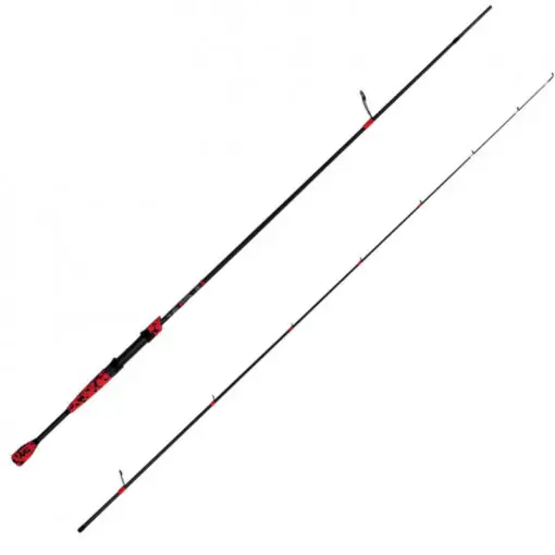 Lanseta Delphin RedCODE, 2.28m, 3-18g, 2 tronsoane Lichidare de stoc