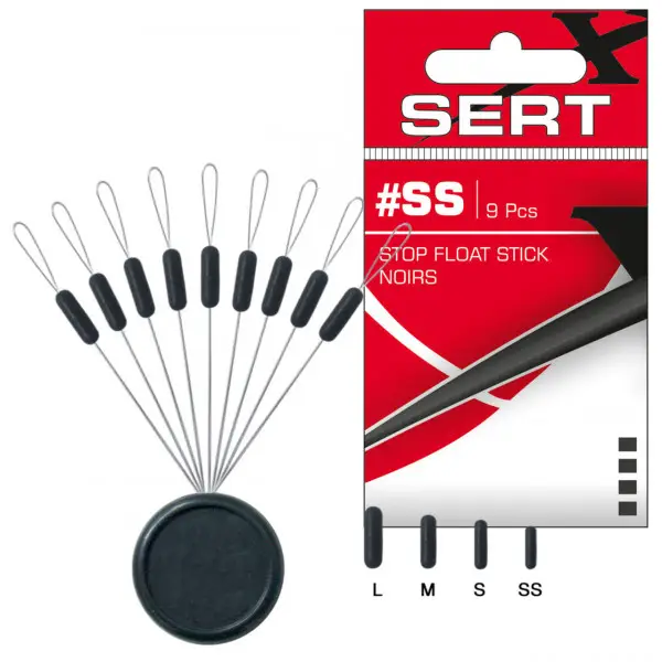 Chilipir Stoper Sert Float Stick Noirs S 9buc/pac