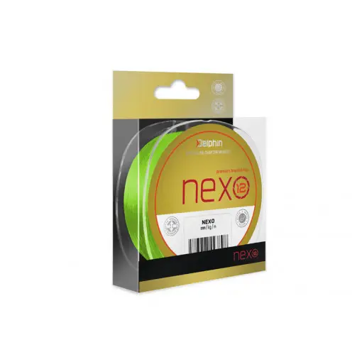 Fir Textil Delphin Nexo 12, Verde Fluo, 130m Super ofertă