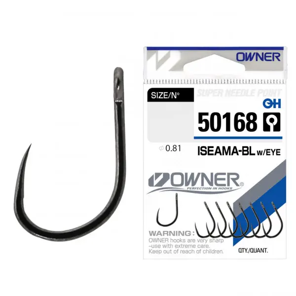 Expediere rapidă Carlig Owner 50168 No.10 Iseama BL Eye