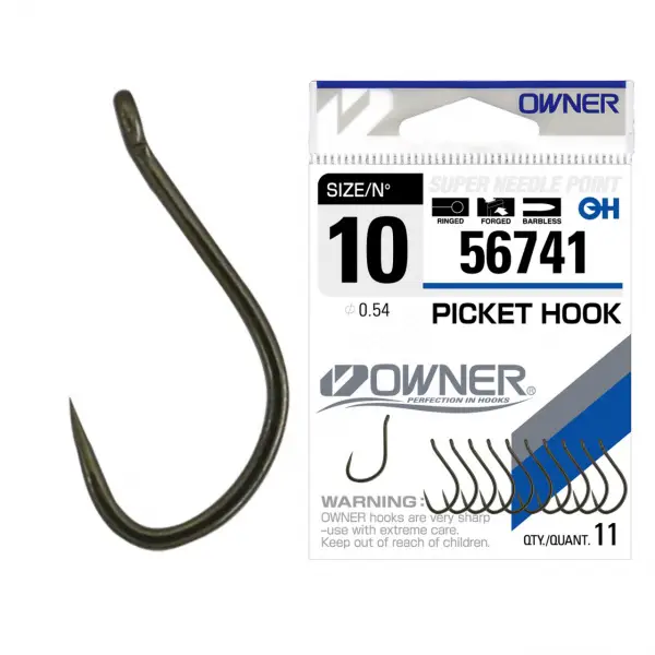 Reducere specială Carlig Owner 56741 No.10 Picket Hook