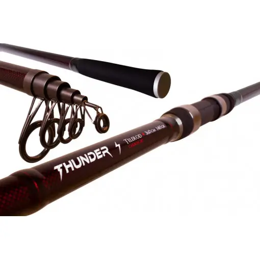 Lanseta Telescopica Delphin Thunder TeleRod, 3.90m, 140g Premium