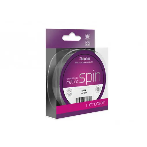 Preț promoțional Fir Monofilament Delphin Method Spin, Gri, 200m