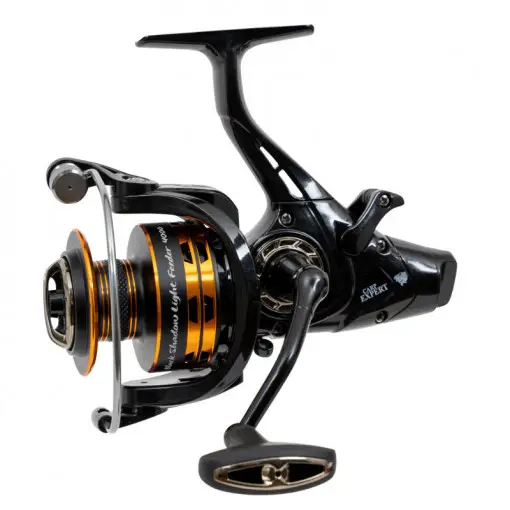Mulineta Carp Expert Black Shadow Light Feeder, 8 rulmenti Noutate