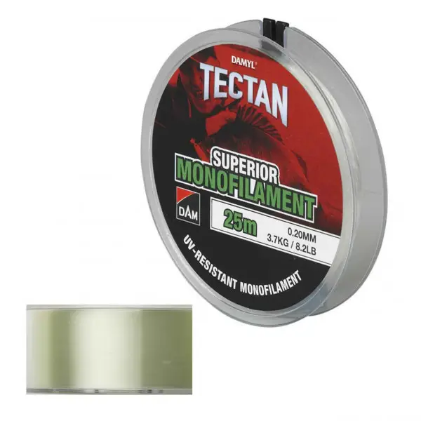 Fir Dam Damyl Tectan Superior 0.16mm 2.50kg 25m Galben Retur gratuit