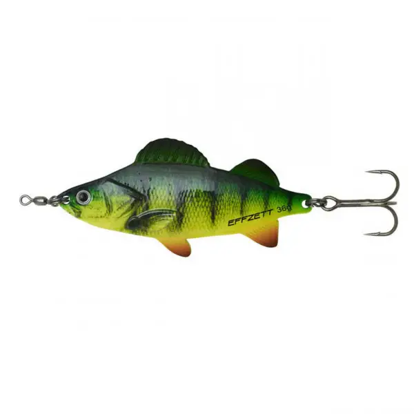 Ofertă limitată Oscilanta 36gr 90mm DAM Effzett Perch Spoon Fire Perch UV