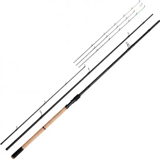 Lanseta Dam Detek X-Heavy Feeder, 4.20m, 180g, 3+3 tronsoane Plată sigură