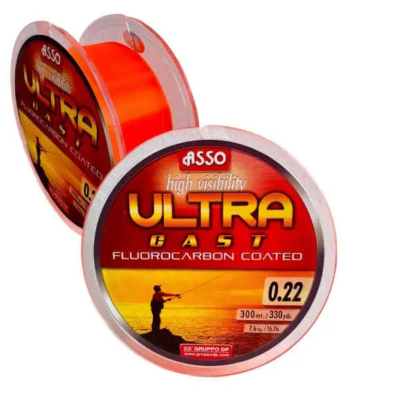 Doar azi Fir Asso Ultra Cast 0.30mm 11.20kg 300m Orange