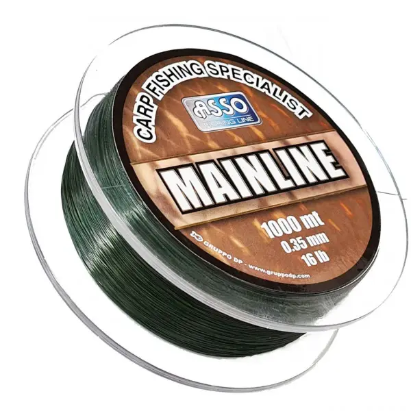Bestseller Fir Asso Mainline 0.35mm 7.26kg 1000m Green
