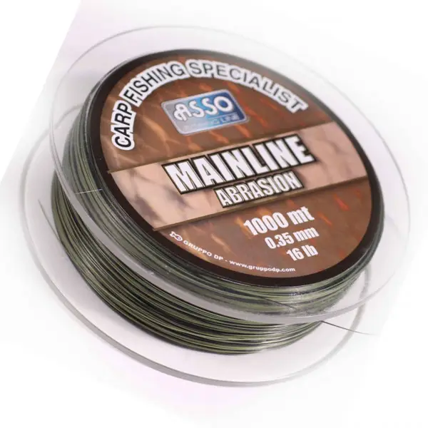 Reducere specială Fir Asso Mainline Abrasion 0.35mm 7.26kg 1000m Multicolor