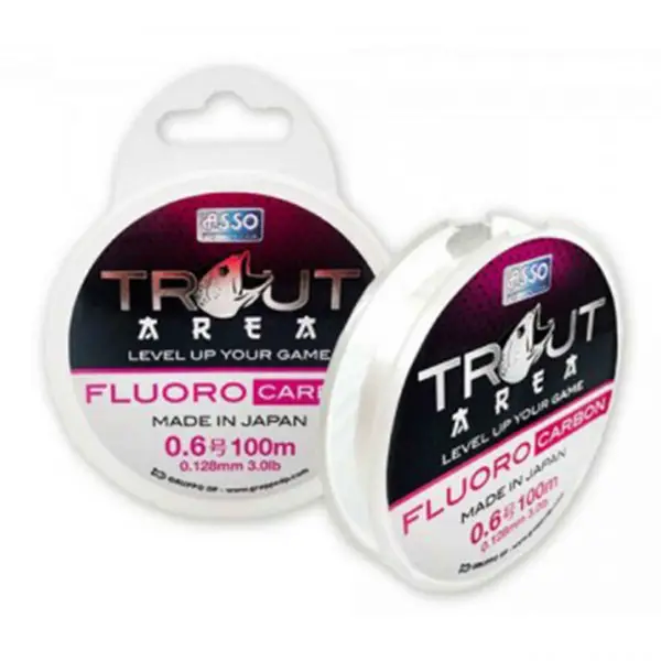 Fir Asso Trout Area Fluorocarbon 0.093mm 0.680kg 100m White Comandă acum