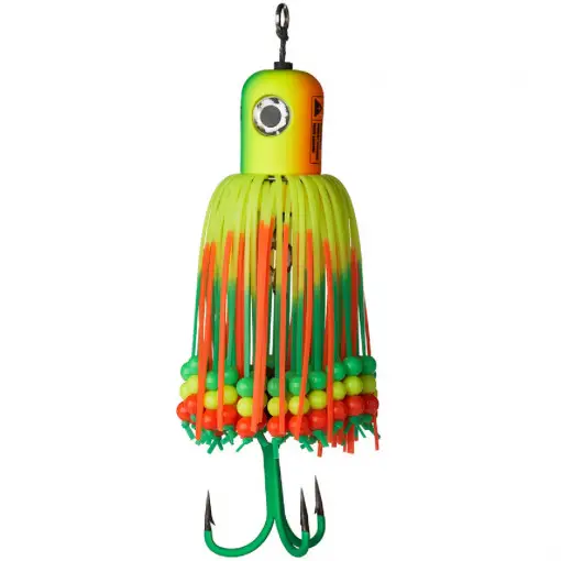 Clonk Teaser Madcat A-Static, Nr.3/0, 16cm, 200g, Firetiger UV Plată sigură