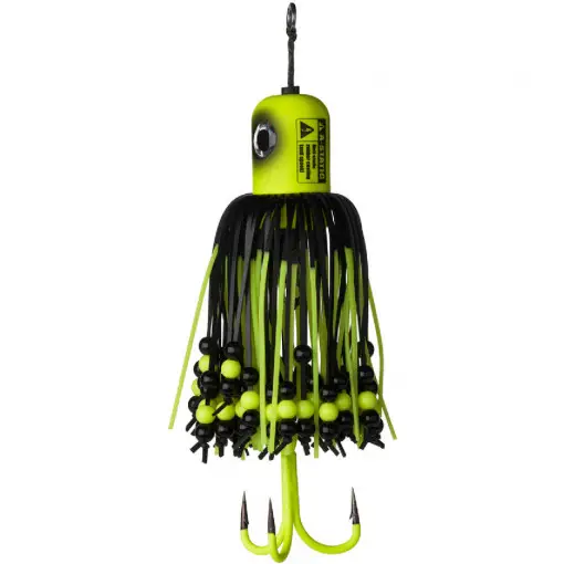 Reducere specială Clonk Teaser Madcat A-Static, Nr.3/0, 16cm, 200g, Yellow Fluo UV