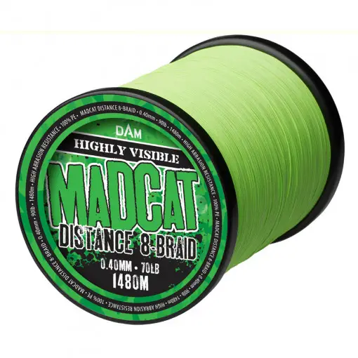 Fir Textil Madcat Distance 8-Braid Green Reducere specială