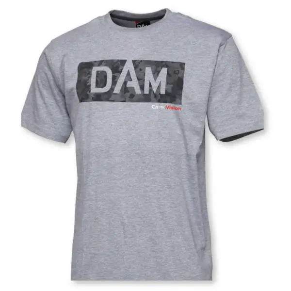 Retur ușor Tricou DAM Logo T-Shirt M Grey