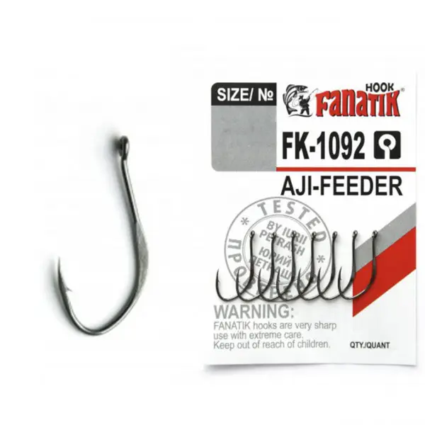 Disponibil imediat Carlig Fanatik FK-1092 No.4 Aji-Feeder