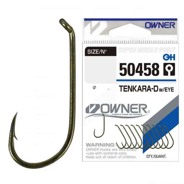 Ofertă specială Carlig Owner 50458 No.8 Tenkara Down w/Eye