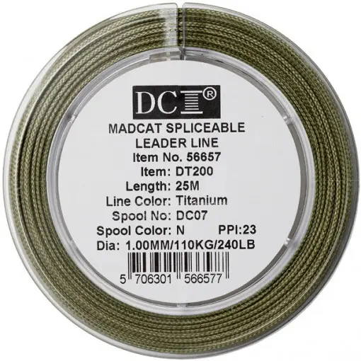 Comandă acum Leader Madcat Textil, 1.00mm, 110kg, 25m, Green