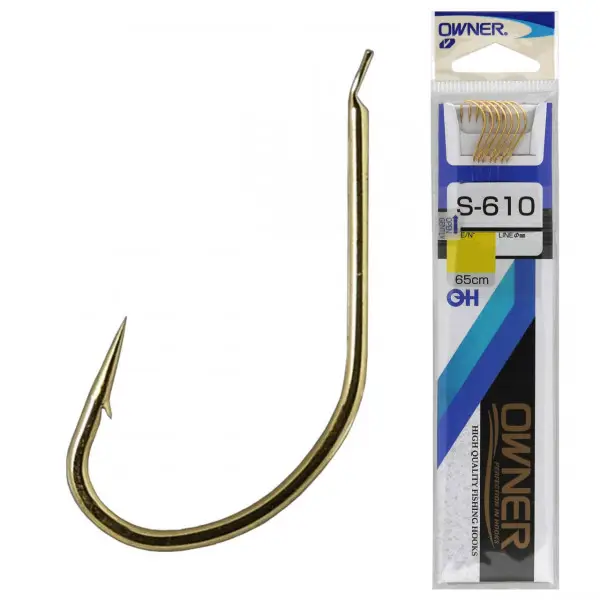 Reducere Carlige Legate Owner S-610 No.8 65cm 0.16mm