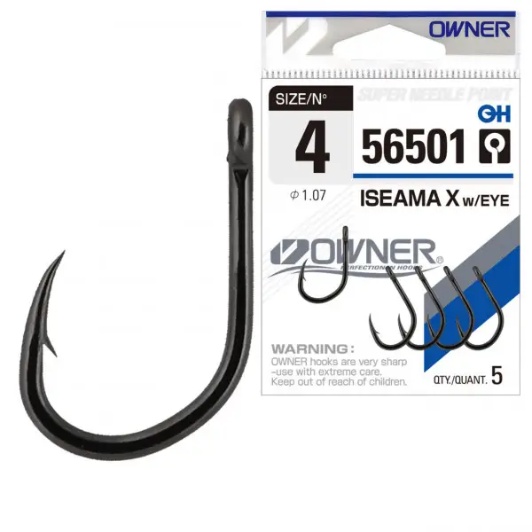 Carlig Owner 56501 No.3 Iseama X Eye Lichidare de stoc