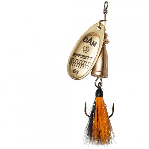 Lingurita rotativa Dam Effzett Executor Dressed, Nr.2, 4g, Gold Ultima șansă
