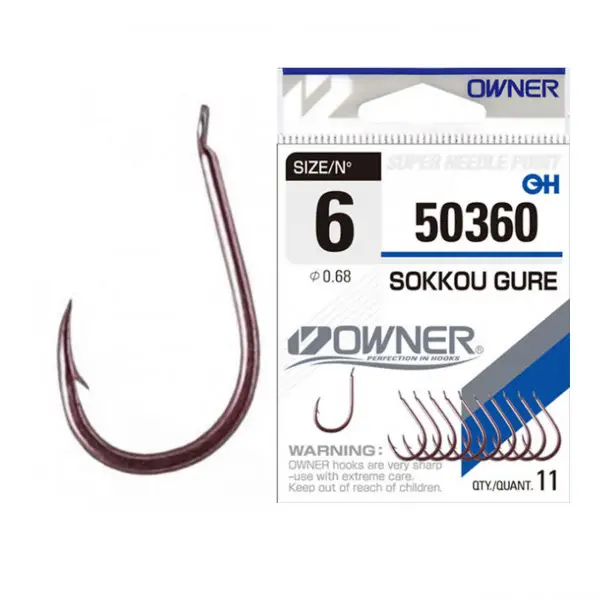 Comandă acum Carlig Owner 50360 No.4 Sokko Gure