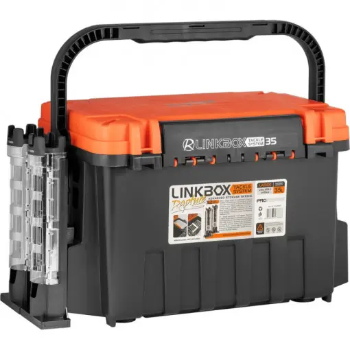 Discount Valigeta Rapture LinkBox Tackle System L/35+2pcs of Rod Rack 45RR, 54cmx34.30cmx35cm
