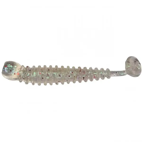 Grub Rock'N Bait Cultiva RB-2 10 Clear UV Ring Kick Tail Nu rata