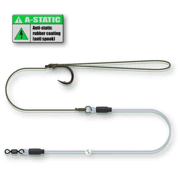 Nu rata Rig Somn Madcat Combi Pellet No.2/0 0.80mm 60cm A-Static Sinking