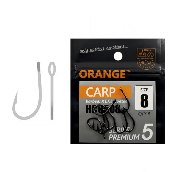 Doar azi Carlig Orange no.14 Carp Hook Series 5