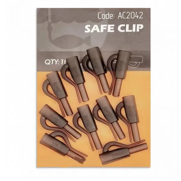 Expediere rapidă Orange Safe Clip 10buc